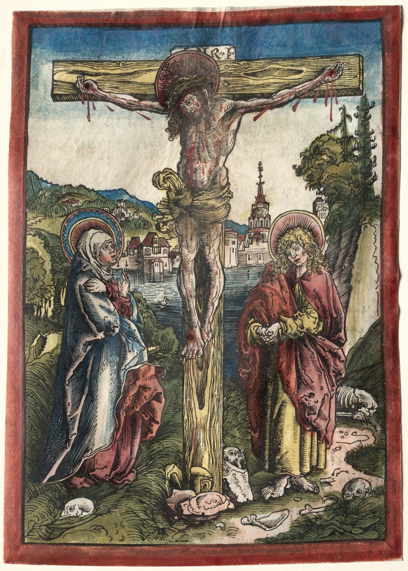 Lucas Cranach - Christ on the Cross between the Virgin and Saint John