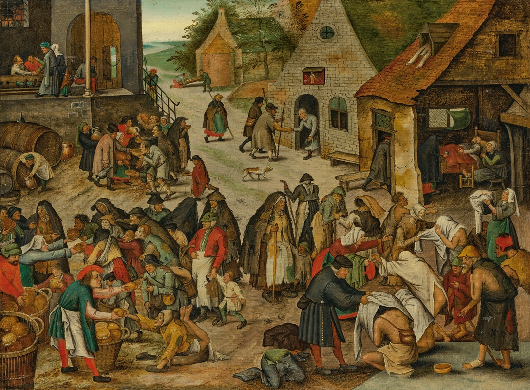 Pieter Brueghel The Younger - The Seven Acts of Mercy