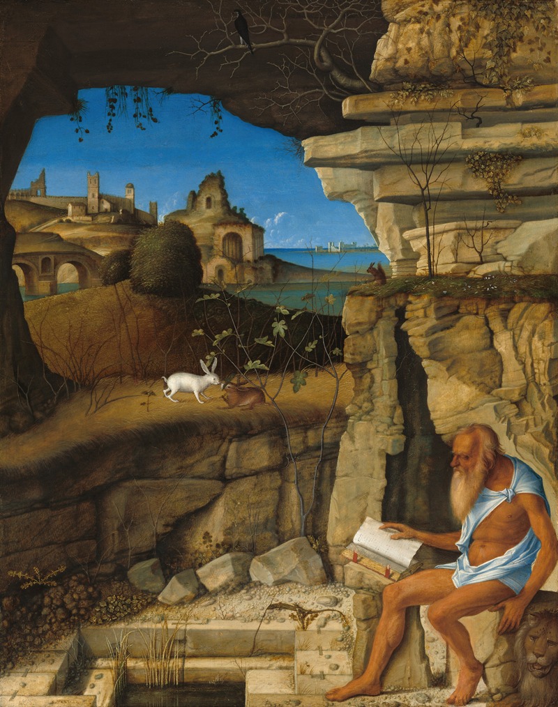 Giovanni Bellini - Saint Jerome Reading