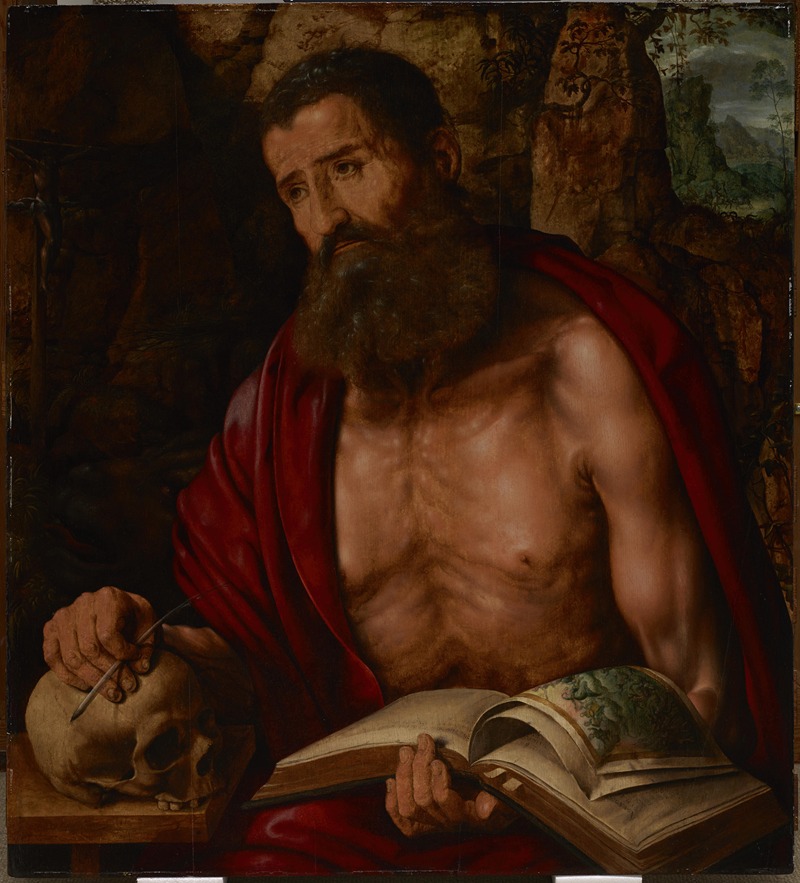 Jan Massijs - St. Jerome in Meditation