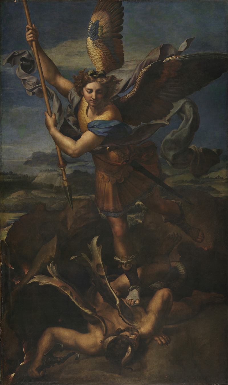 Raphael - Saint Michael Vanquishing Satan