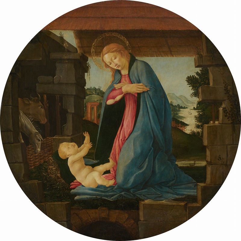 Sandro Botticelli - The Virgin Adoring the Child