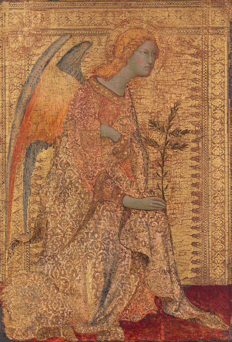 Simone Martini - The Angel of the Annunciation