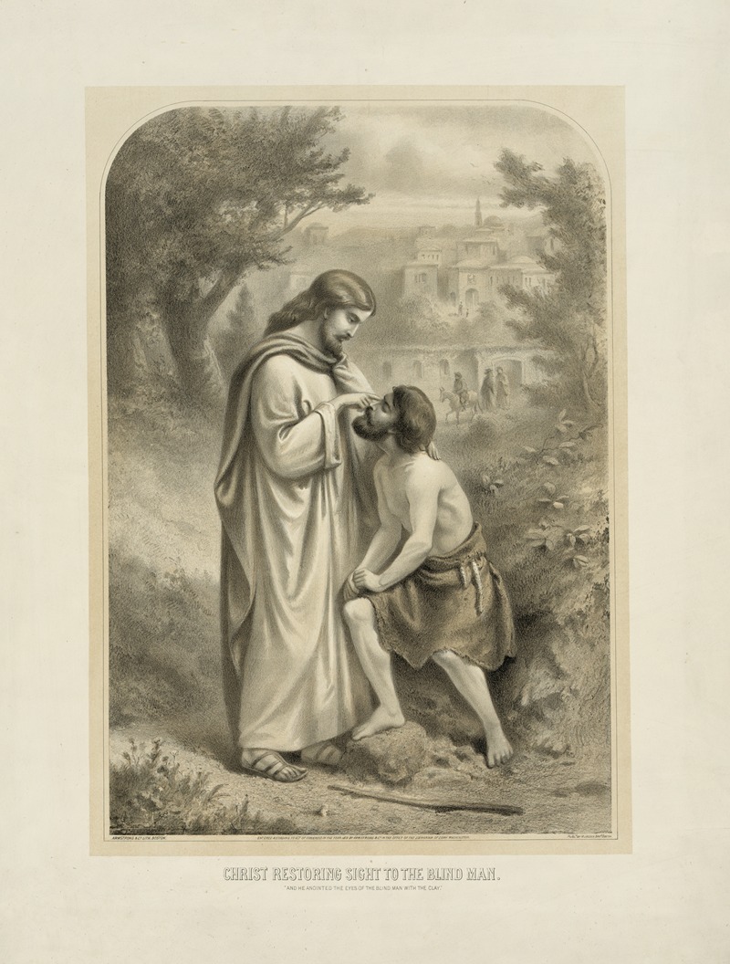 Armstrong & Co - Christ restoring sight to the blind man