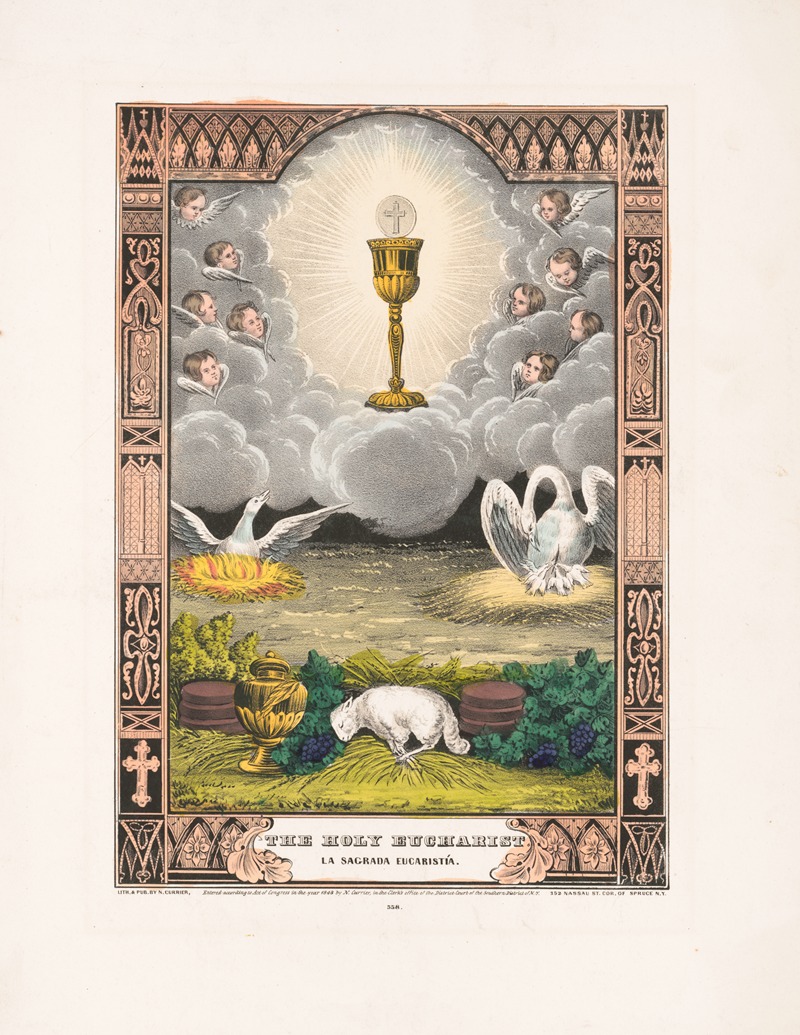 Currier & Ives. - The holy eucharist