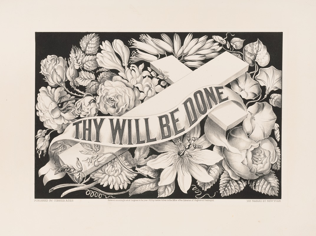 Currier & Ives. - Thy will be done