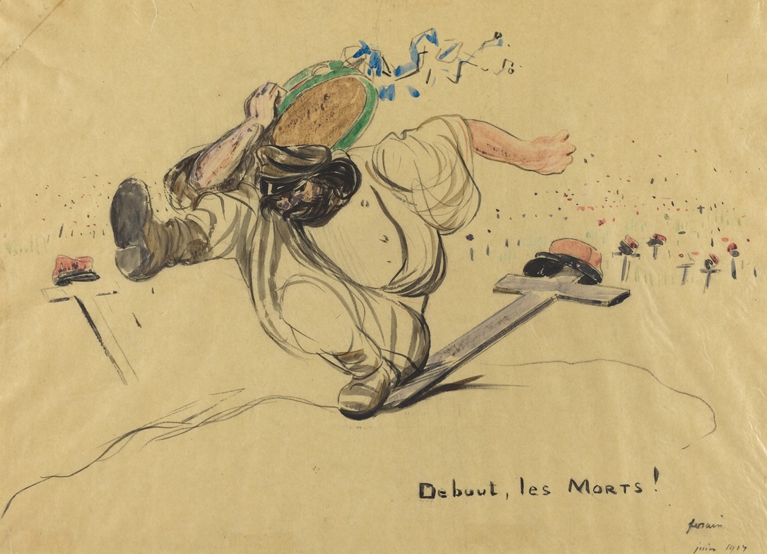 Jean-Louis Forain - Debout, les Morts!