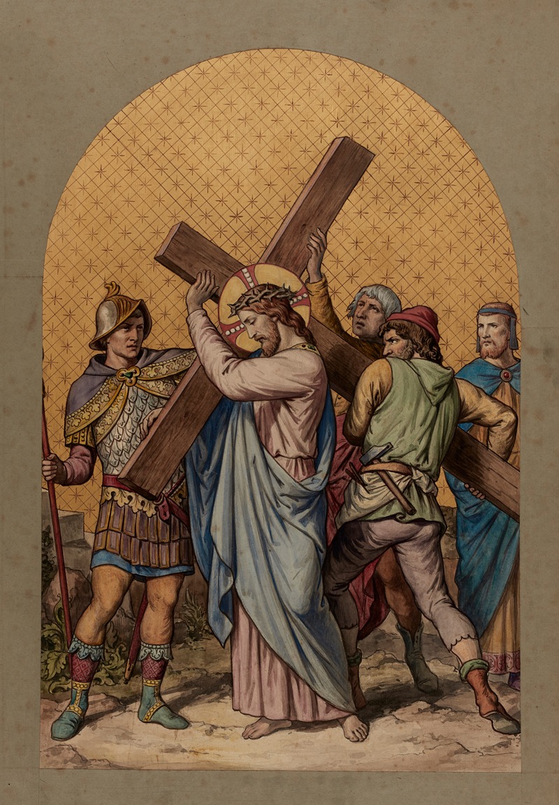 Joseph Hussenot - II Jésus est chargé de sa croix