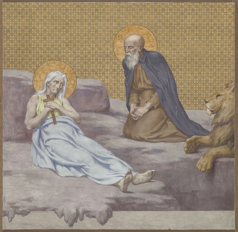 Pierre Puvis de Chavannes - Saint Jérome