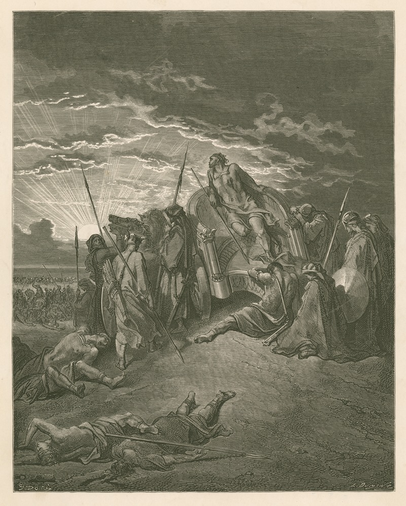 Gustave Doré - Mort d’ Achab