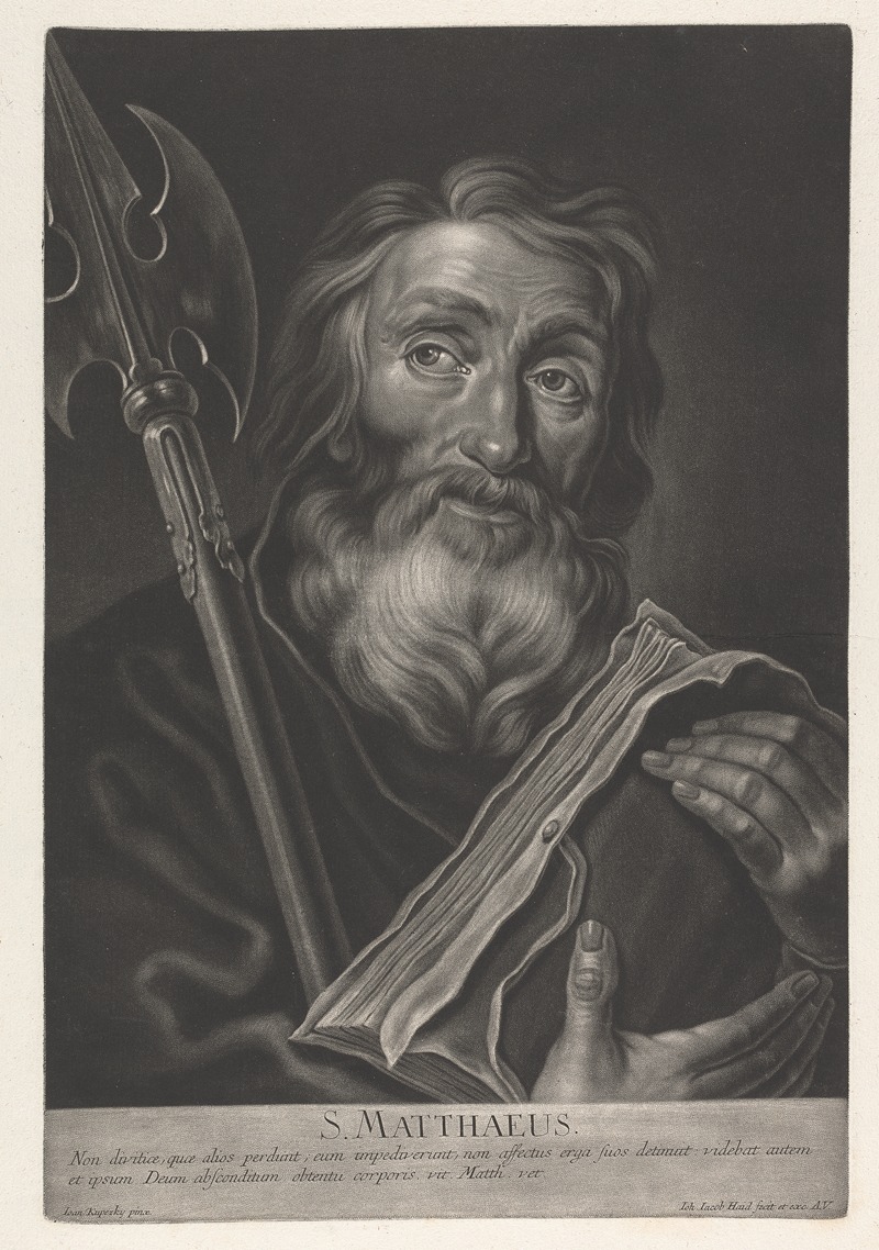 Johann Kupezky - Saint Matthew