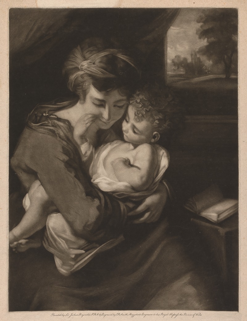 Sir Joshua Reynolds - Virgin and Child