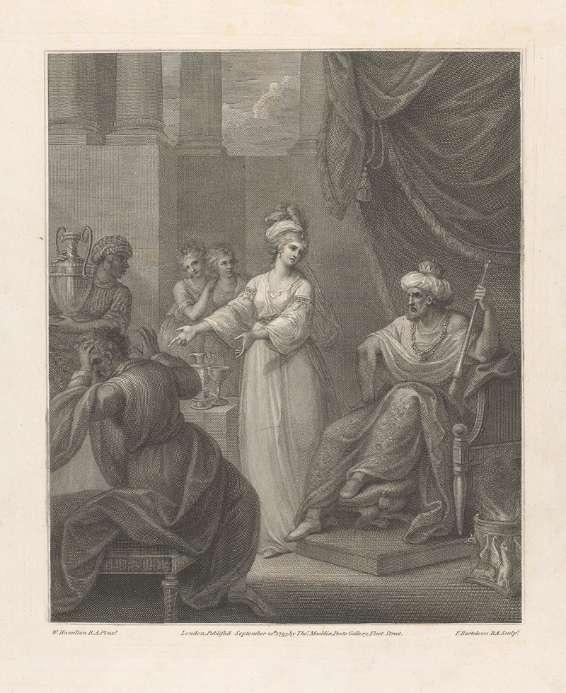 William Hamilton - Ester Accusing Haman