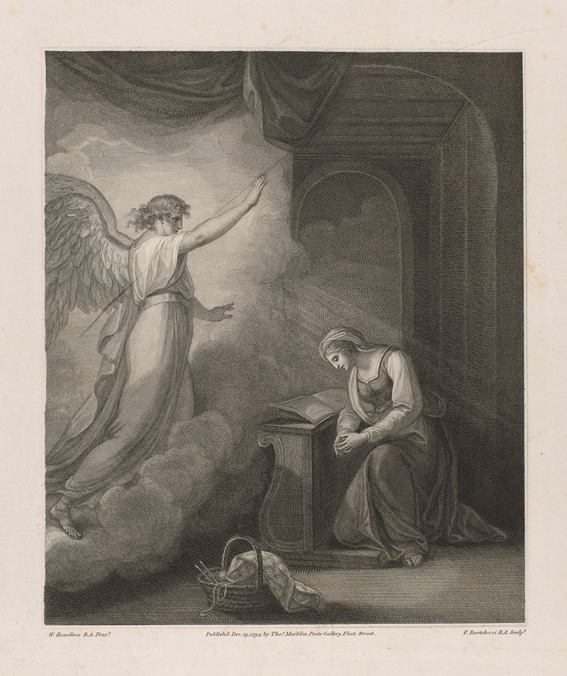 William Hamilton - The Annunciation