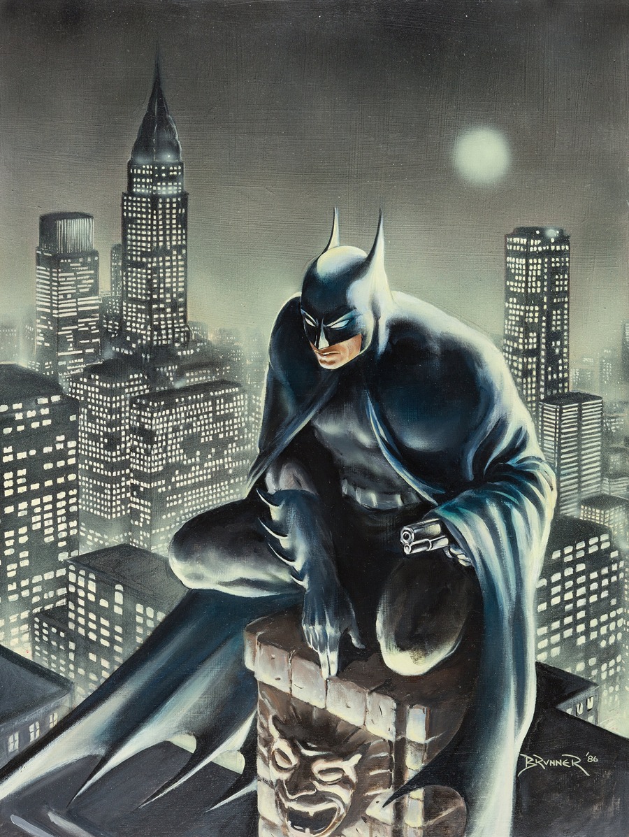 Batman by Frank Brunner - Artvee