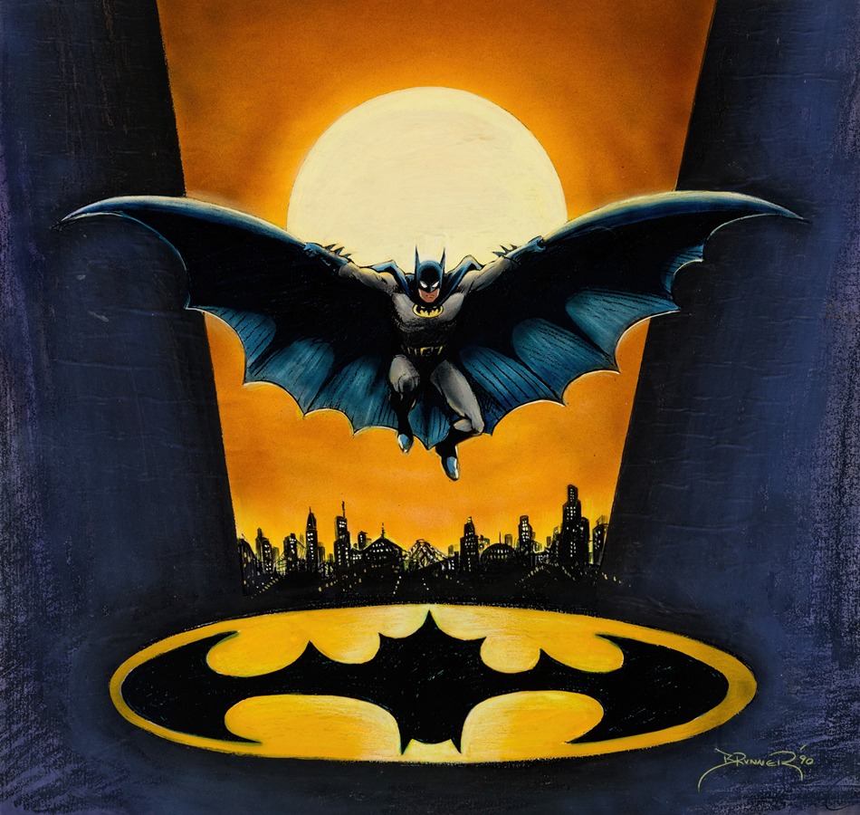 Batman (1990) - Artworks by Frank Brunner