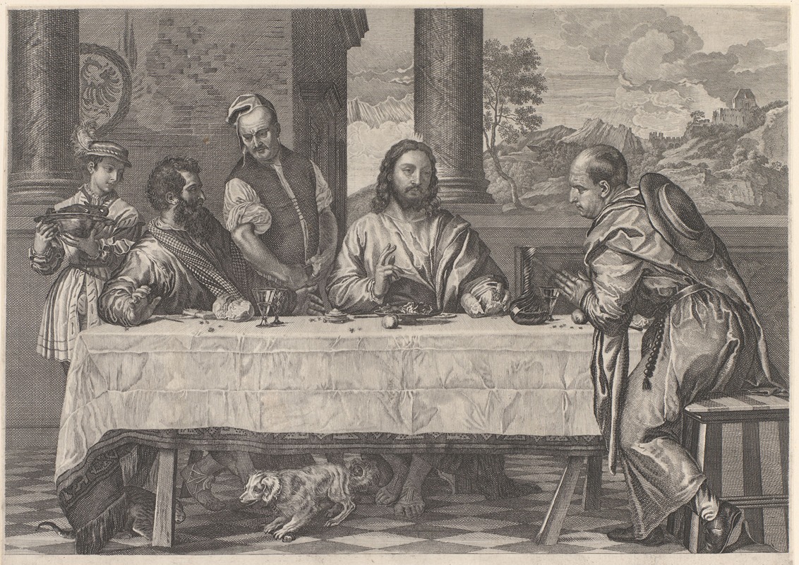 François Chauveau - Supper at Emmaus