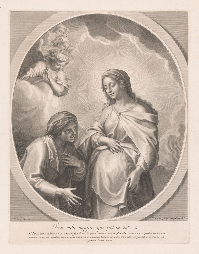 Francois de Poilly - Visitation