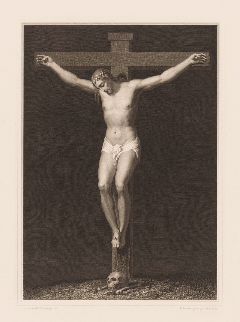 Francois Forster - Christ on the cross