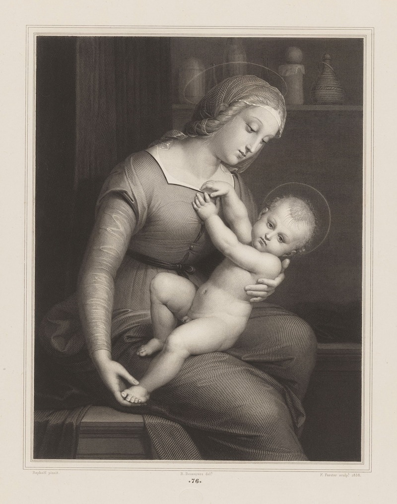 Francois Forster - Mary with Child