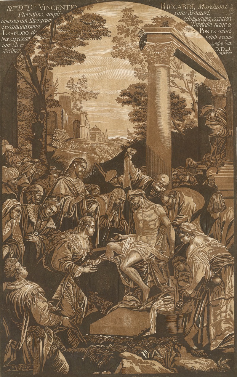 John Baptist Jackson - The Resurrection of Lazarus