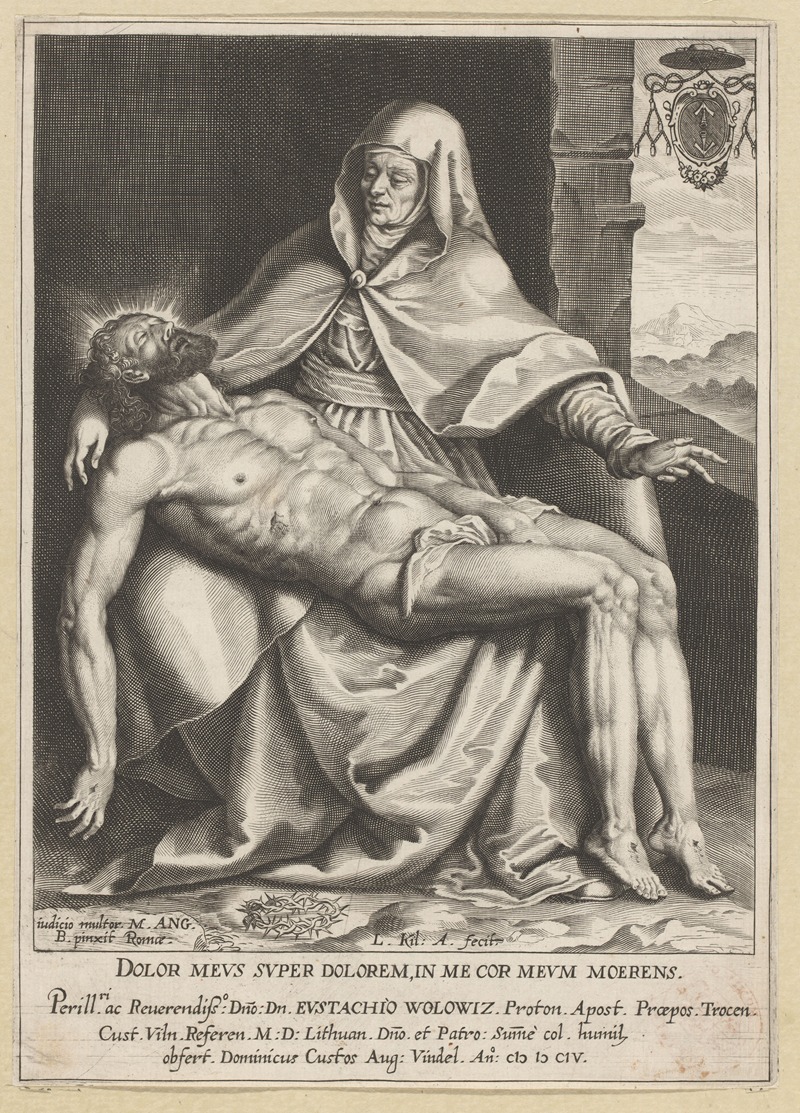 Lucas Kilian - Lamentation of Christ (Pietà)