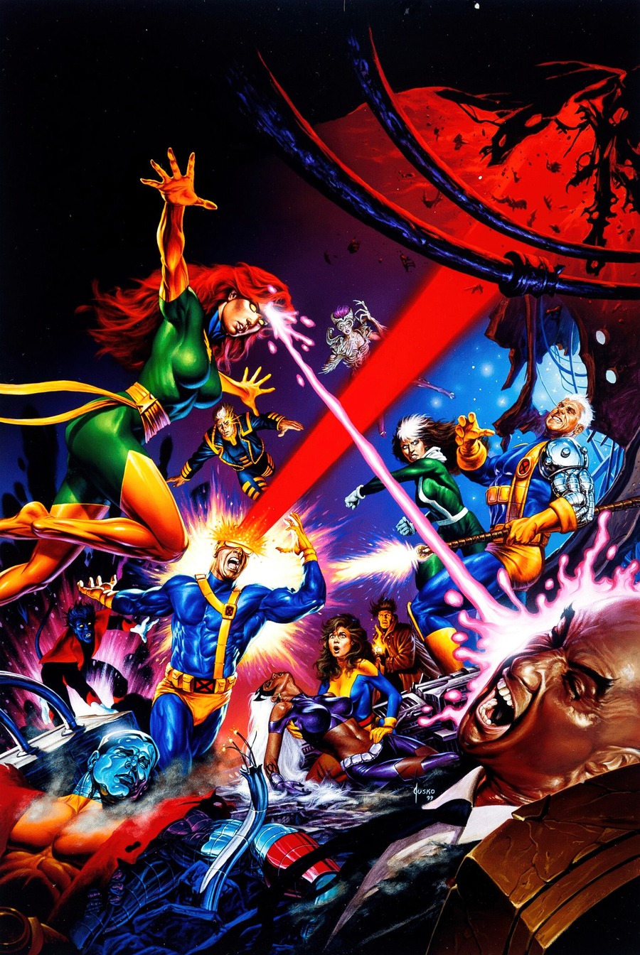Joe Jusko - Uncanny X-Men #375 Variant Cover