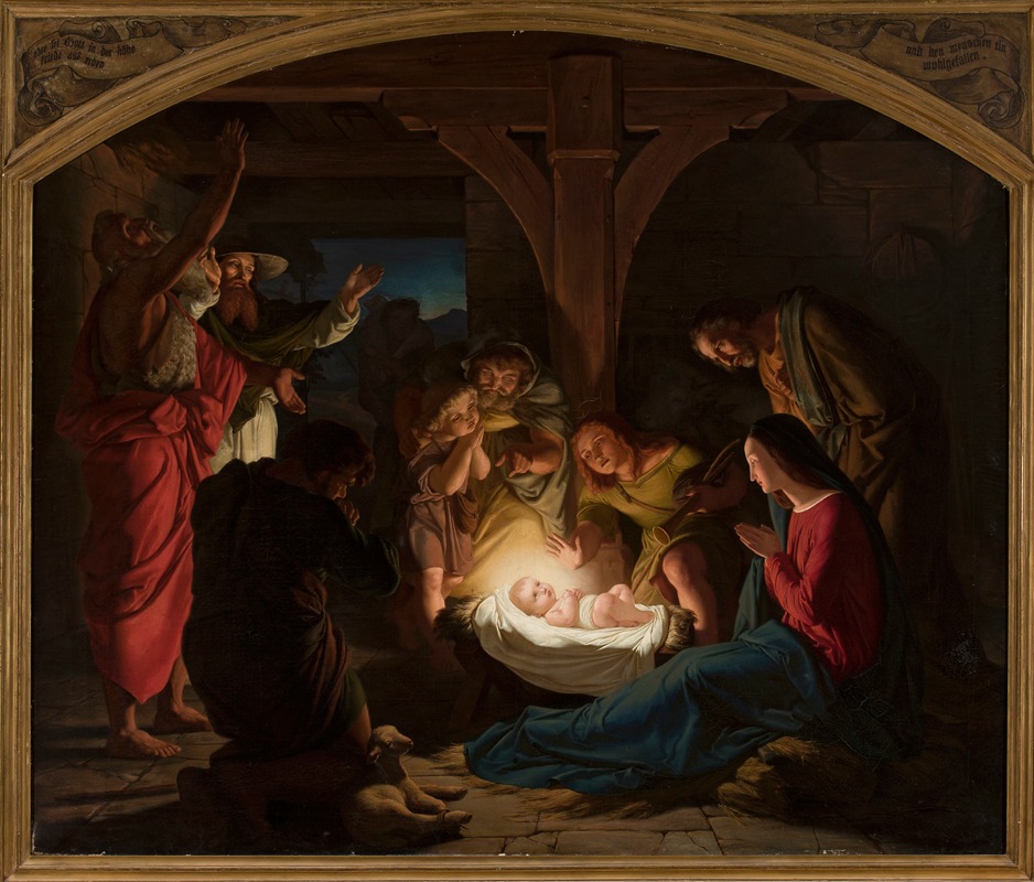 Albrecht Bräuer - Adoration of the Shepherds