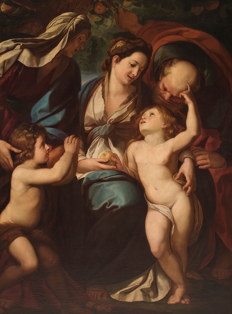 Florian Stanisław Cynk - The Holy Family (After Giulia Cesare Procaccini)