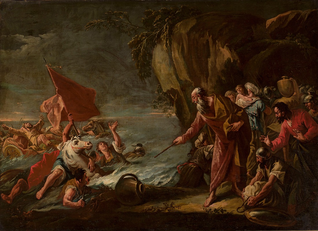 Gaspare Diziani - Crossing the Red Sea