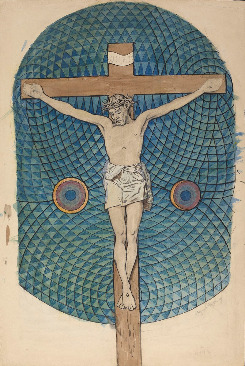 Hans Thoma - Christ on the Cross