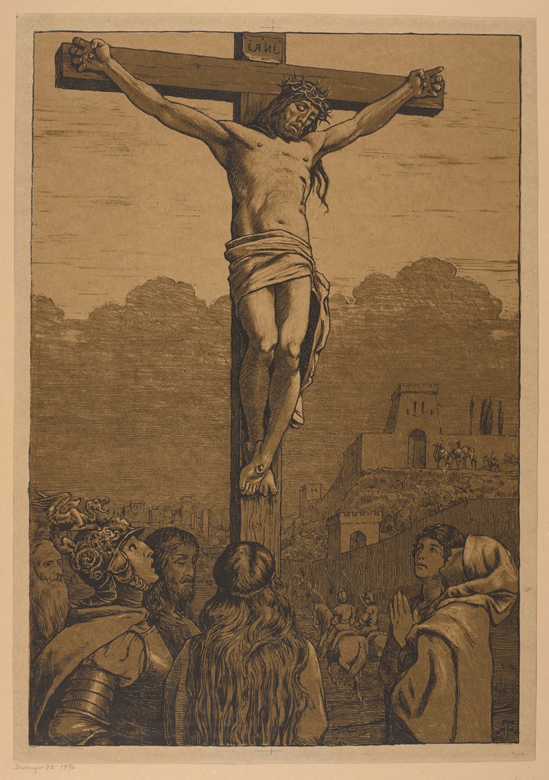 Hans Thoma - Crucifixion