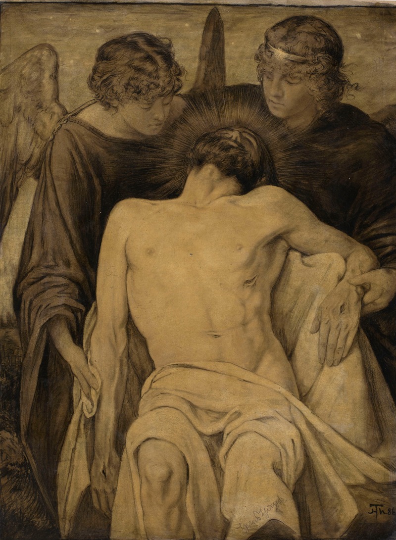 Hans Thoma - Pietà
