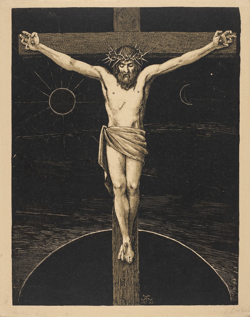 Hans Thoma - Victorious Cross