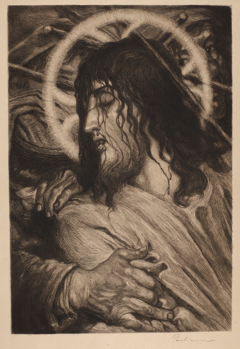 Józef Pankiewicz - Christ according to the painting by Wojciech Piechowski