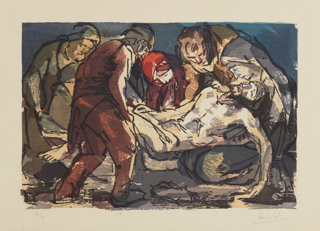 Jules Chadel - Descente de croix