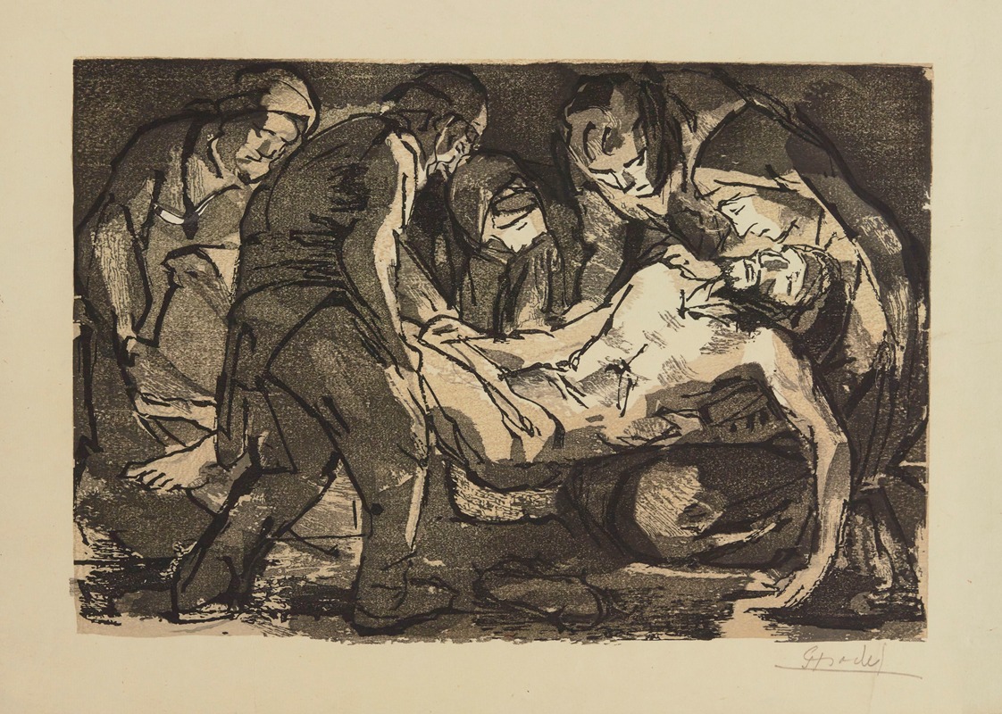 Jules Chadel - Descente de croix