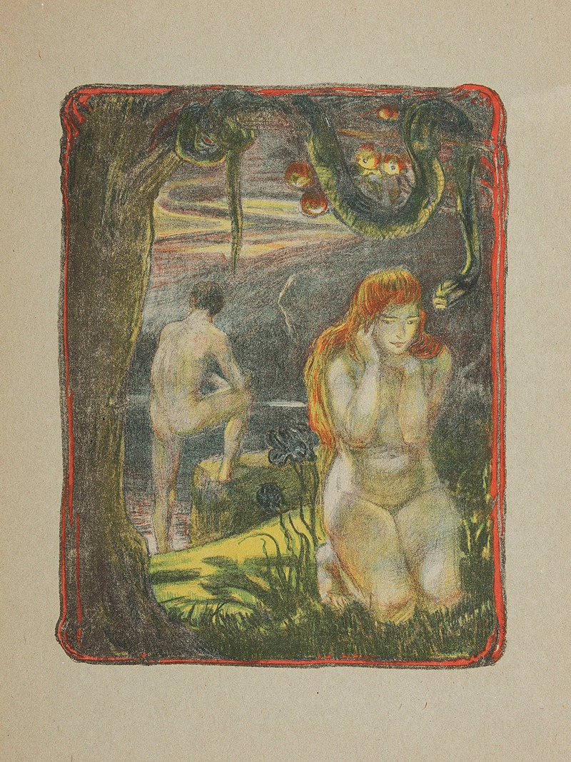 Ludwig von Hofmann - Adam and Eve