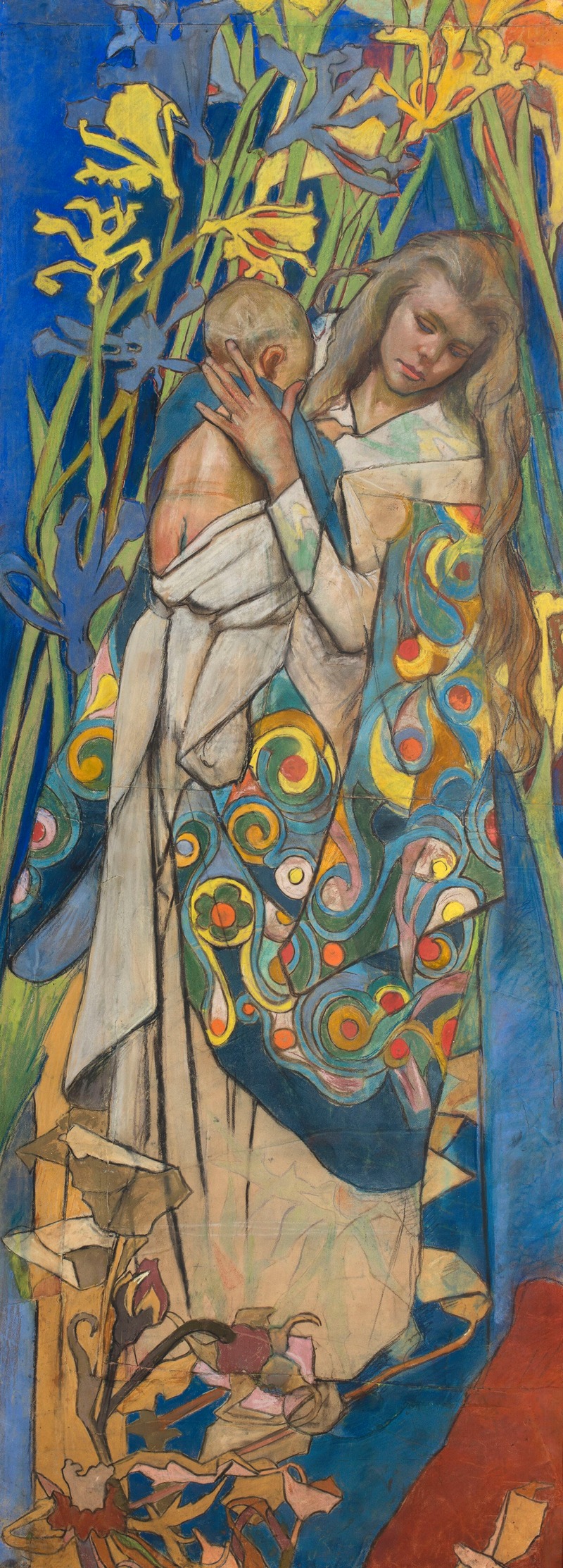 Stanisław Wyspiański - Madonna and Child