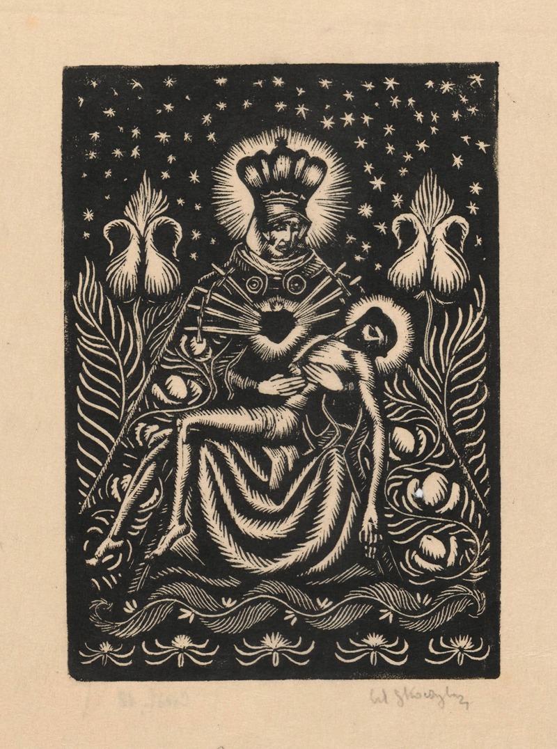Władysław Skoczylas - Pieta