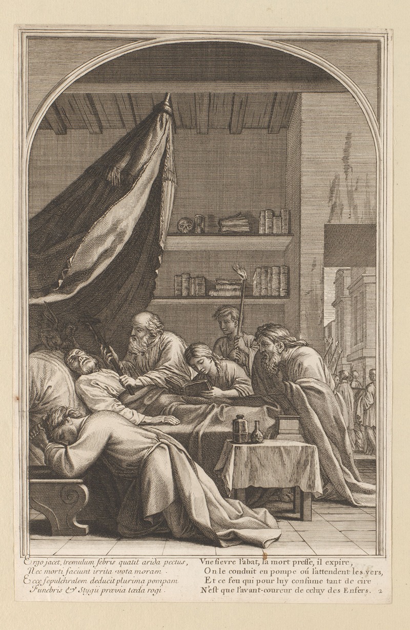 François Chauveau - Death of Raymond Diocrès