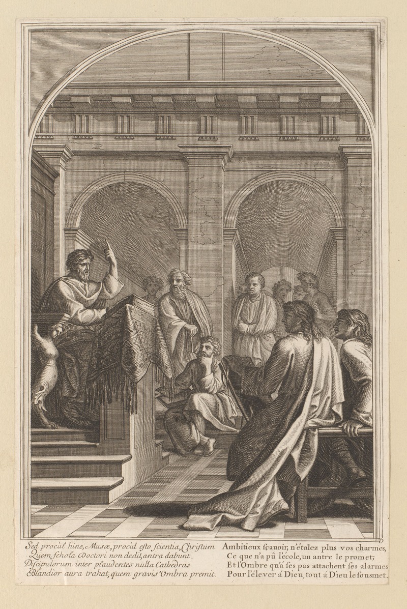 François Chauveau - Saint Bruno teaches theology in Reims