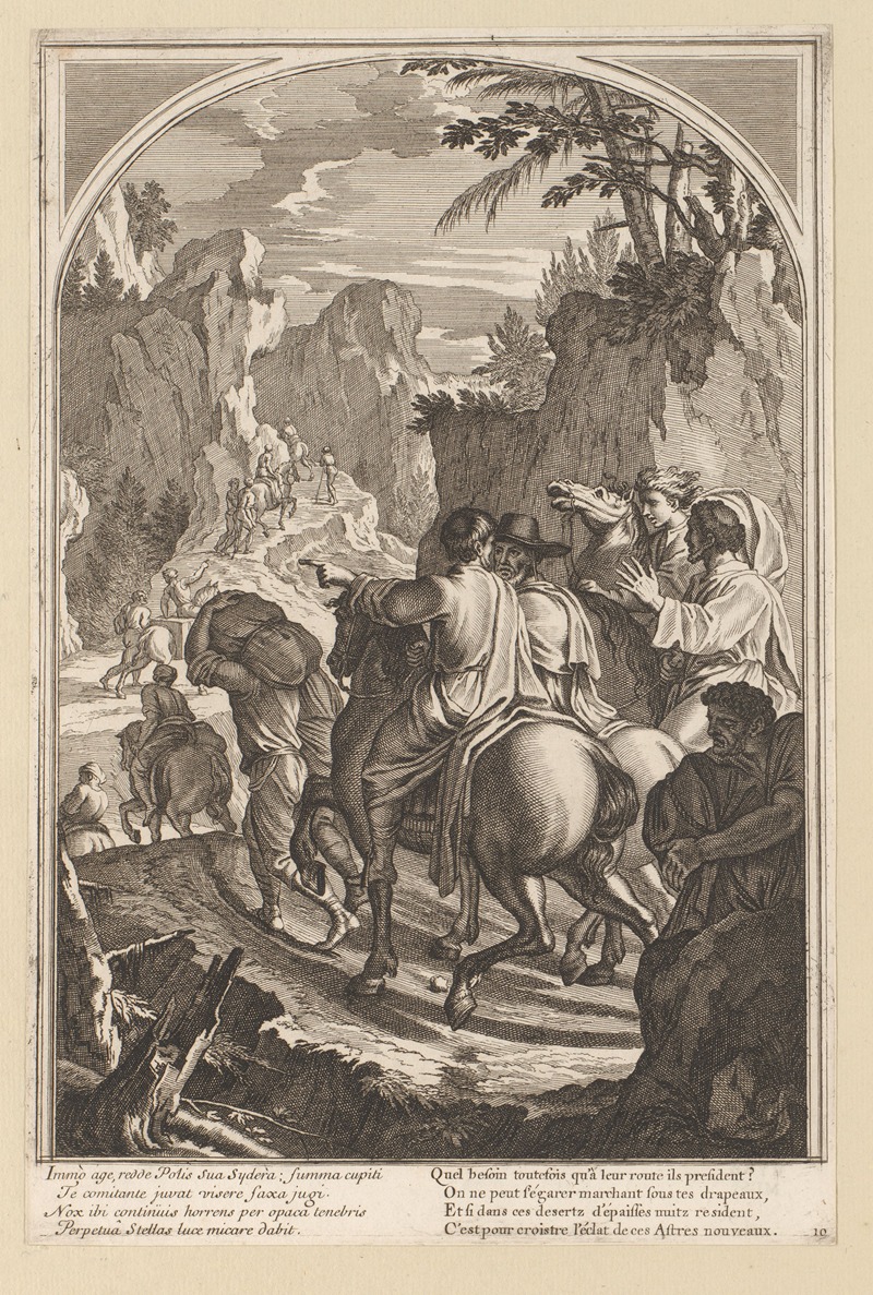 François Chauveau - Journey of Saint Bruno and his companions to la Chartreuse