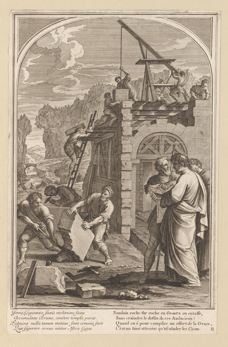 François Chauveau - Saint Bruno has the Grande Chartreuse built