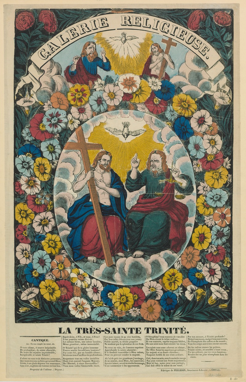 Imp. Pellerin & Cie - La Très-Sainte Trinité