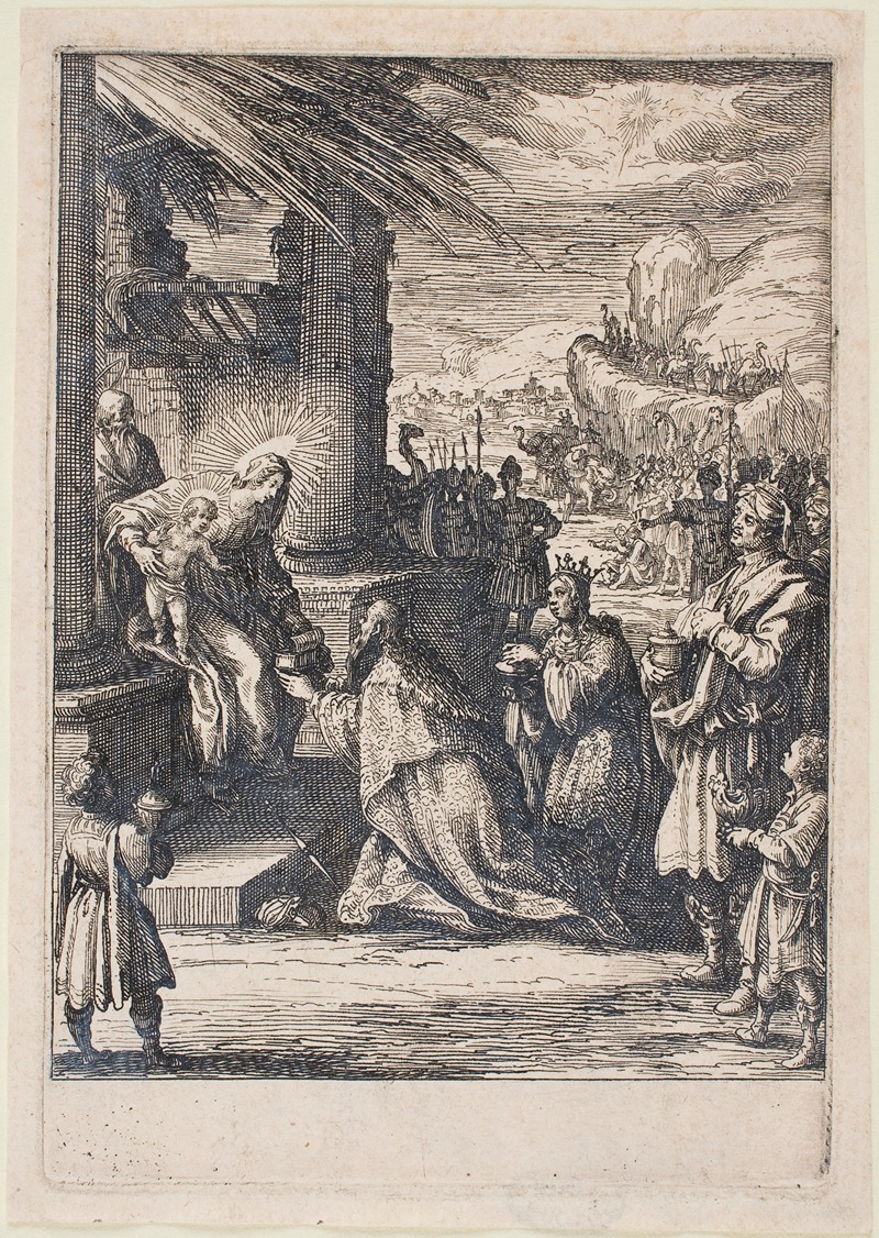 Jacques Callot - Adoration of the Magi