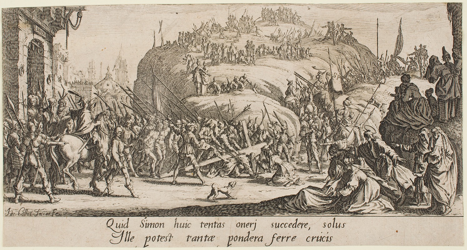 Jacques Callot - Christ Carrying the Cross