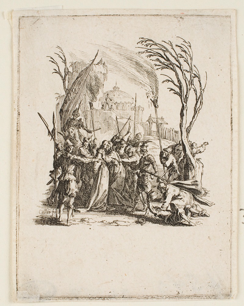 Jacques Callot - Christ Taken by the Jews