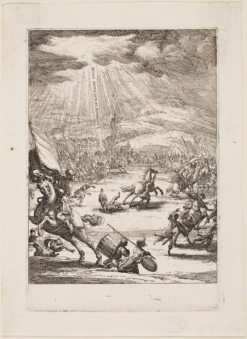 Jacques Callot - Conversion of St. Paul
