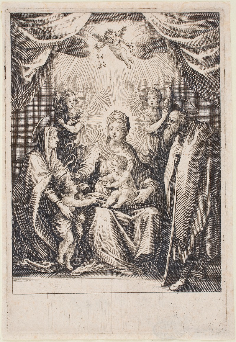 Jacques Callot - Homage of the Little Saint John